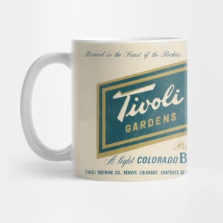 Tivoli Gardens Beer Retro Defunct Breweriana Mug